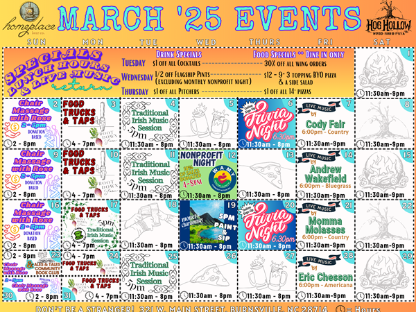 March Events